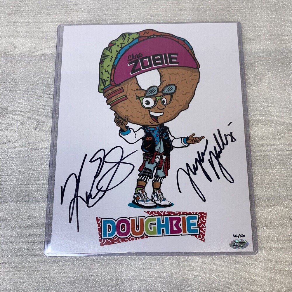 Kara Edwards & Jayare Gallegos Autograph Hand Signed 8x10 Doughbie Zobie 36/50